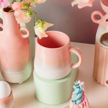 Pink Ombre Glaze Mug