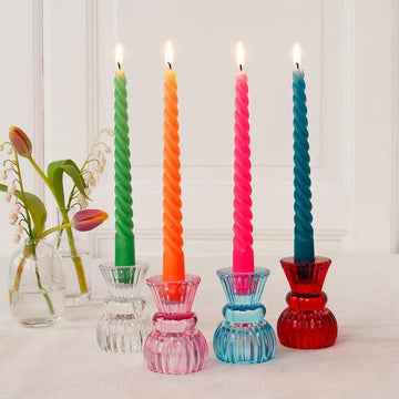 Twisted Dinner Candles