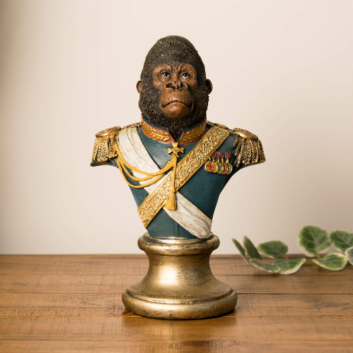 Gentry Gorilla Bust – Brown and Ginger