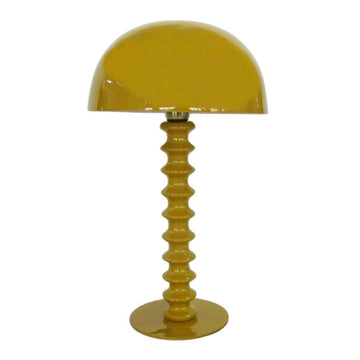 PRE-ORDER Mustard Domed Table Lamp