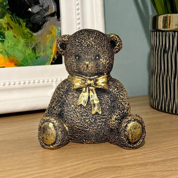 Golden Teddy Bear Ornament