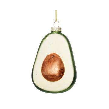 Avocado Glass Bauble