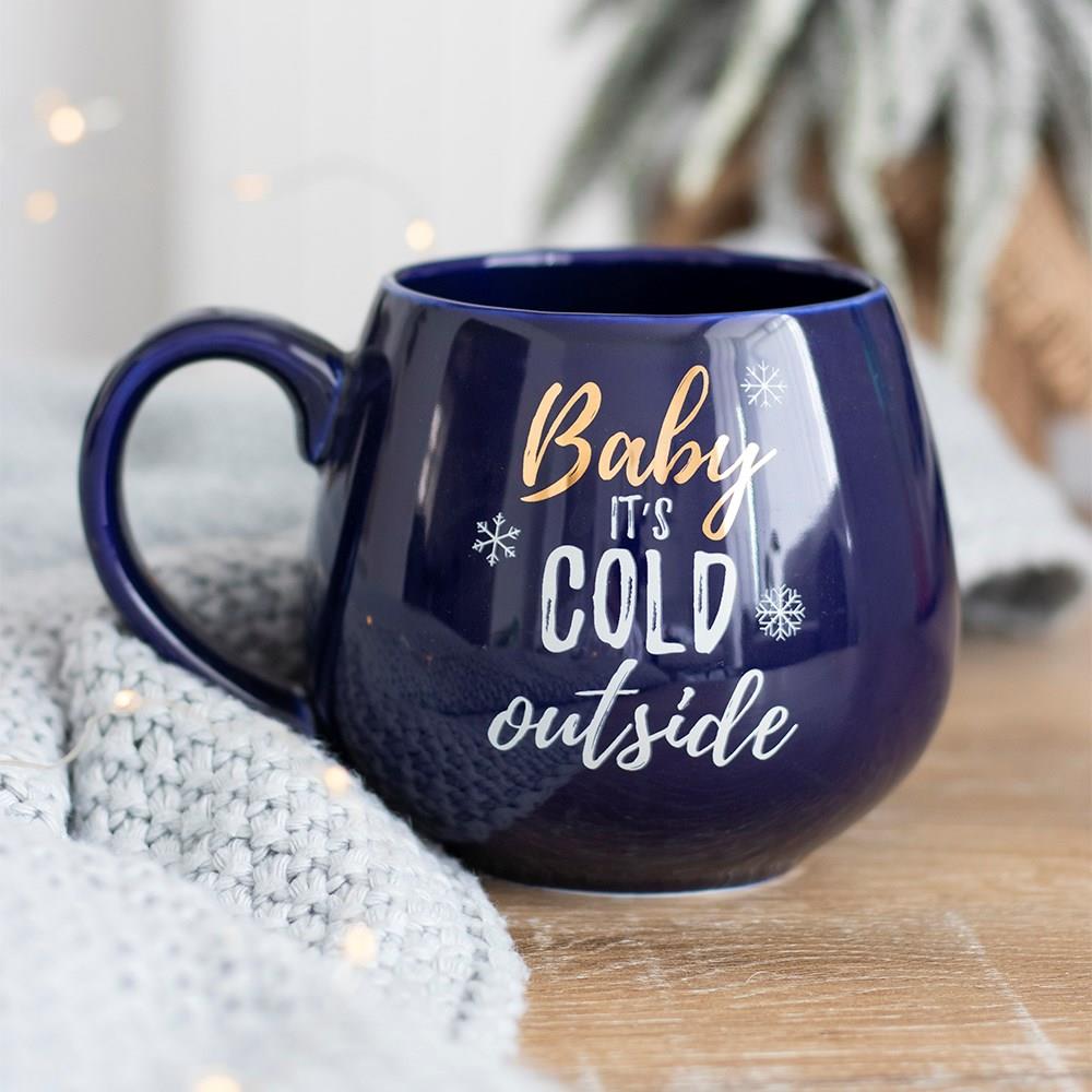 To-Go Coffee Cups  Baby, It's Cold Outside! (gold)